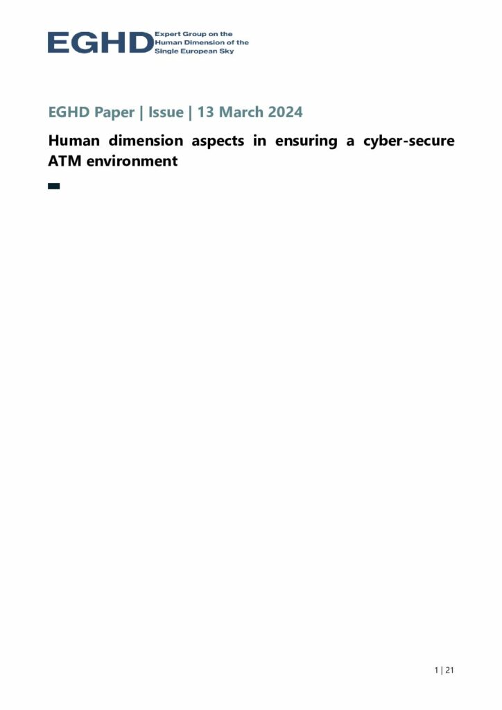 thumbnail of 20240313 EGHD Human dimension aspects in ensuring a cyber-secure ATM environment